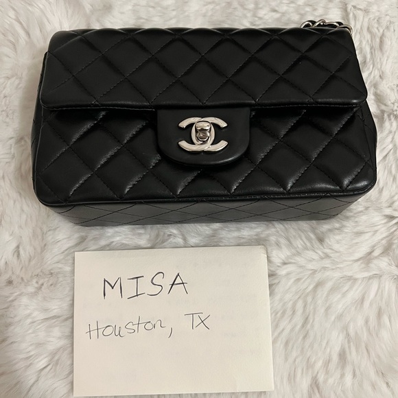 Chanel Mini Rectangular Silver Hardware - Picture 3 of 13